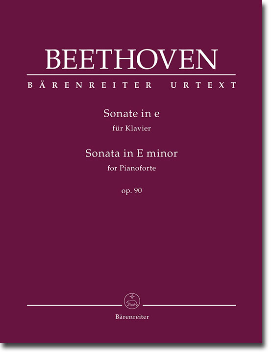Beethoven Sonate in e für Klavier Op. 90