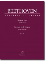 Beethoven Sonate in c für Klavier Op. 111 Beethoven Sonate in c für Klavier Op. 111