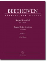 Beethoven Bagatelle a-moll für Klavier WoO 59 "Für Elise" Beethoven Bagatelle a-moll für Klavier WoO 59 "Für Elise"