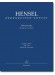 Hensel Ostersonate für Klavier Partitur und Faksimile Hensel Ostersonate für Klavier Partitur und Faksimile