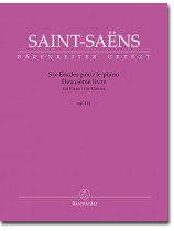 Saint-Saëns Six Études Deuxième livre for Piano Op. 111 Saint-Saëns Six Études Deuxième livre for Piano Op. 111