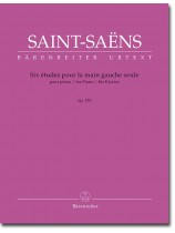 Saint-Saens Études pour la Main Gauche Seule für Klavier Op. 135 Saint-Saens Études pour la Main Gauche Seule für Klavier Op. 135