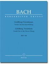 Bach Goldberg-Variationen Vierter Teil der Clavier-Übung BWV 988 for Piano Bach Goldberg-Variationen Vierter Teil der Clavier-Übung BWV 988 for Piano