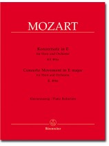 Mozart Konzertsatz in E für Horn und Orchester KV 494a Klavierauszug Mozart Konzertsatz in E für Horn und Orchester KV 494a Klavierauszug