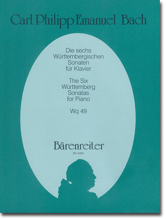 Carl Philipp Emanuel Bach Die Sechs Württembergischen Sonaten Wq 49 für Klavier