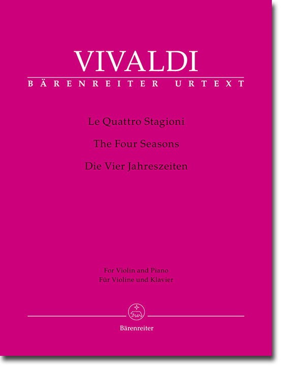 Vivaldi The Four Seasons for Violin and Piano Vivaldi The Four Seasons for Violin and Piano