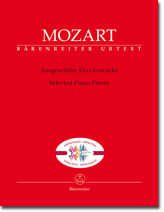 Mozart Ausgewählte Klavierstücke Mozart Ausgewählte Klavierstücke