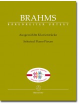 Brahms Ausgewählte Klavierstücke Brahms Ausgewählte Klavierstücke
