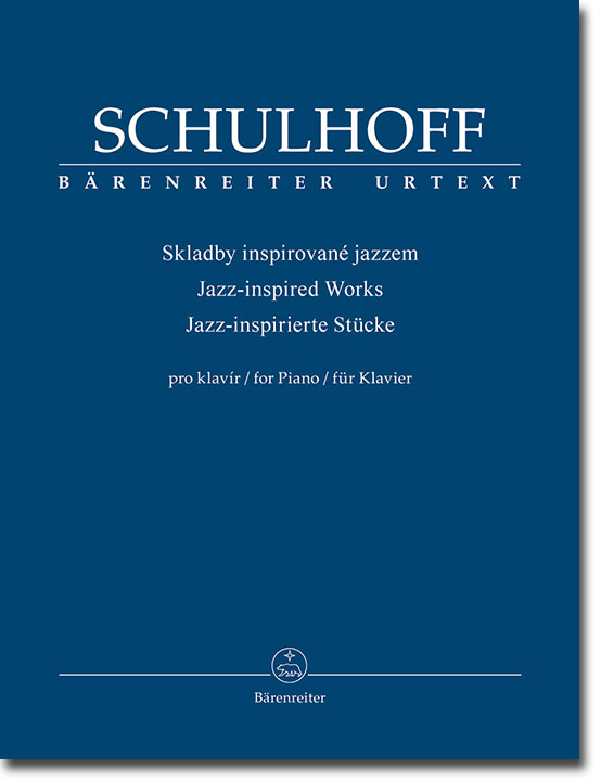Schulhoff Jazz-inspirierte Stücke für Klavier Schulhoff Jazz-inspirierte Stücke für Klavier