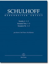 Schulhoff Sonaten Nr. 1-3 für Klavier Schulhoff Sonaten Nr. 1-3 für Klavier