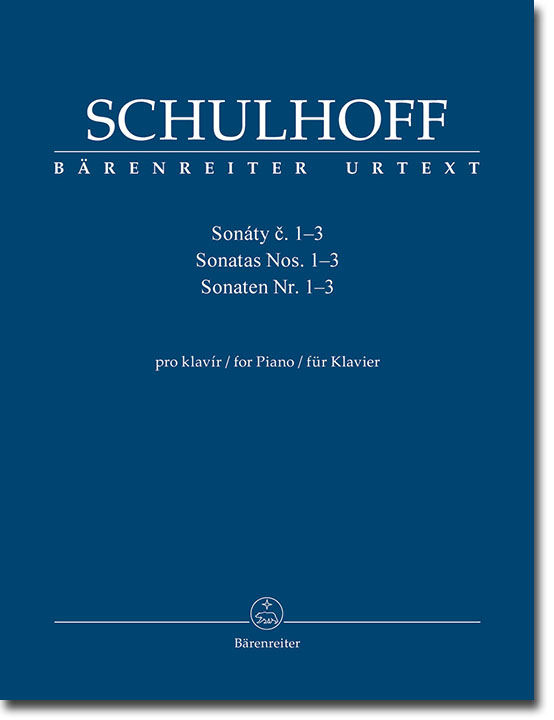 Schulhoff Sonaten Nr. 1-3 für Klavier Schulhoff Sonaten Nr. 1-3 für Klavier