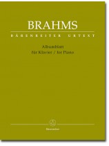 Brahms Albumblatt für Klavier Brahms Albumblatt für Klavier