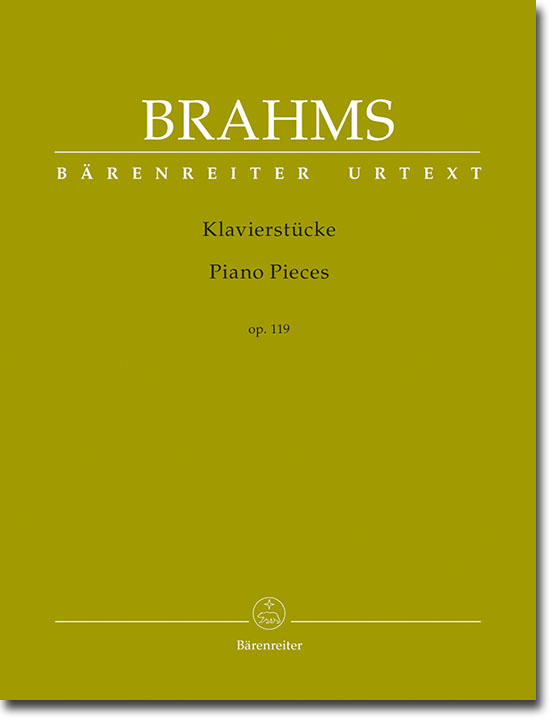 Brahms Klavierstücke Op. 119 Brahms Klavierstücke Op. 119