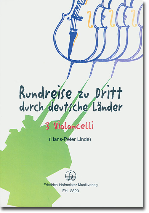 Rundreise zu Dritt durch deutsche Länder 3 Violoncelli (Hans-Peter Linde)