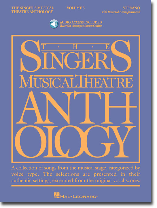 The Singer's Musical Theatre Anthology , Volume 5【Online Audio】Soprano