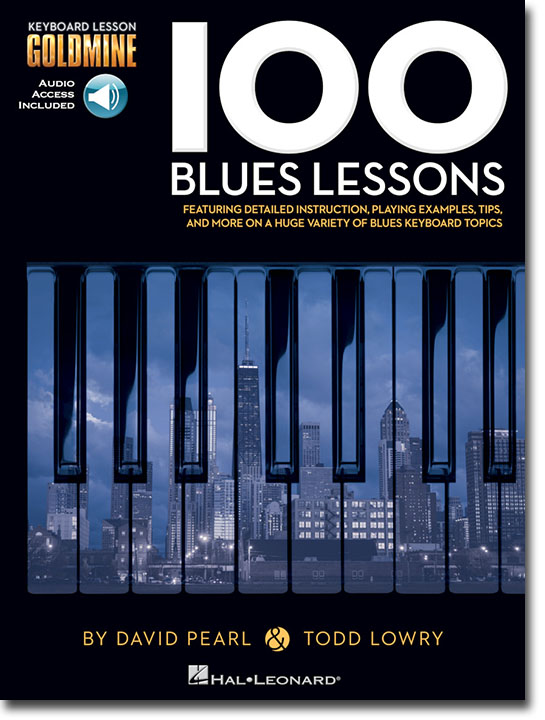 100 Blues Lessons Keyboard Lesson Goldmine