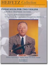 Handel Passacaglia for Two Violins Heifetz Collection Handel Passacaglia for Two Violins Heifetz Collection