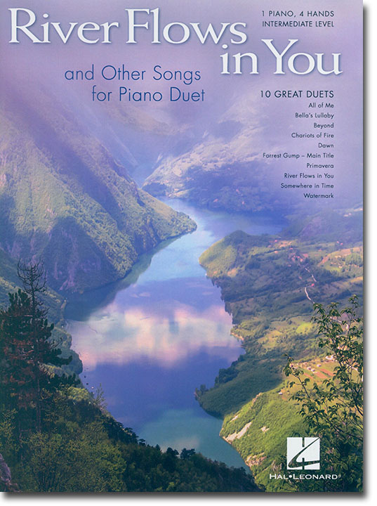 River Flows in You and Other Songs for Piano Duet Intermediate Level