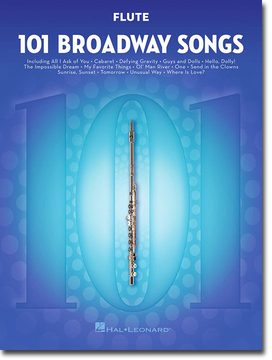 101 Broadway Songs for Flute