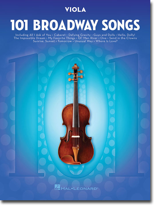 101 Broadway Songs for Viola