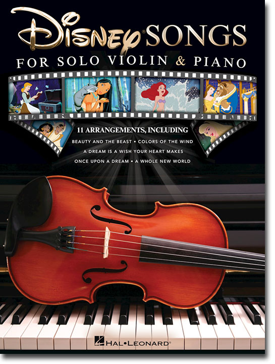 Disney Songs for Solo Violin & Piano