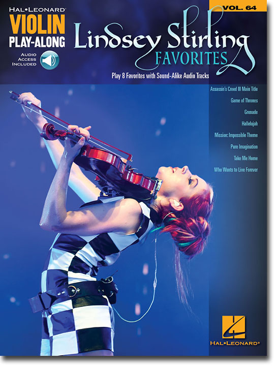 Lindsey Stirling Favorites Hal Leonard Violin Play-Along Volume 64