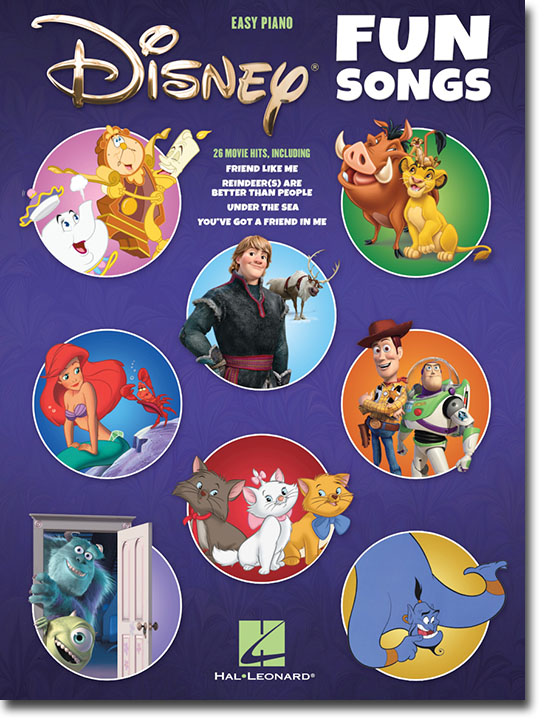 Disney Fun Songs Easy Piano