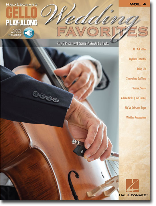 Wedding Favorites Hal Leonard Cello Play-Along Volume 4