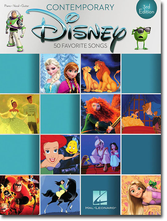 Contemporary Disney 50 Favorite Songs 3rd Edition Piano‧Vocal‧Guitar