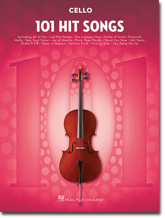 101 Hit Songs for Cello