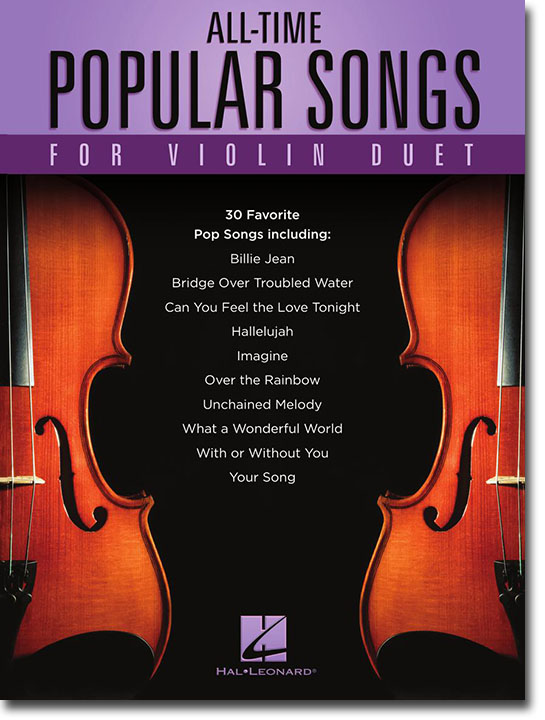 All-Time Popular Songs for Violin Duet