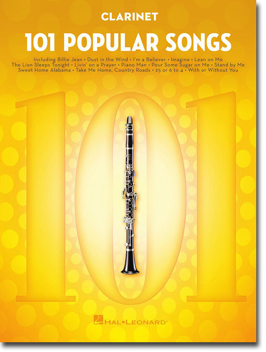 101 Popular Songs for Clarinet