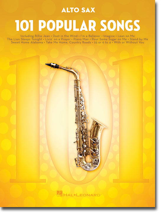 101 Popular Songs for Alto Sax