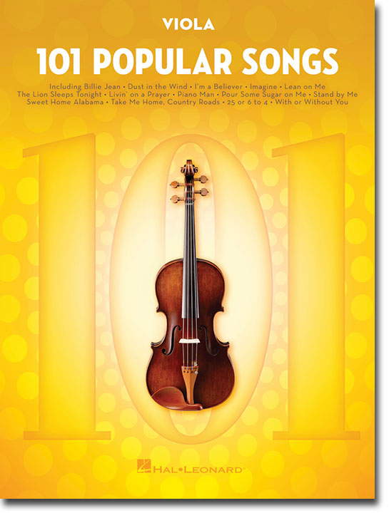 101 Popular Songs for Viola