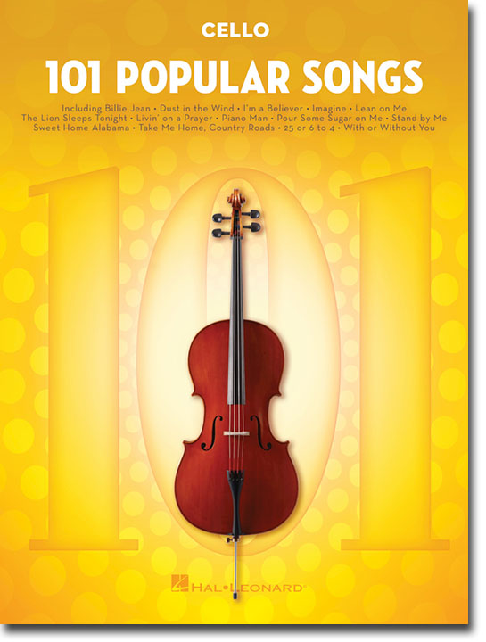 101 Popular Songs for Cello