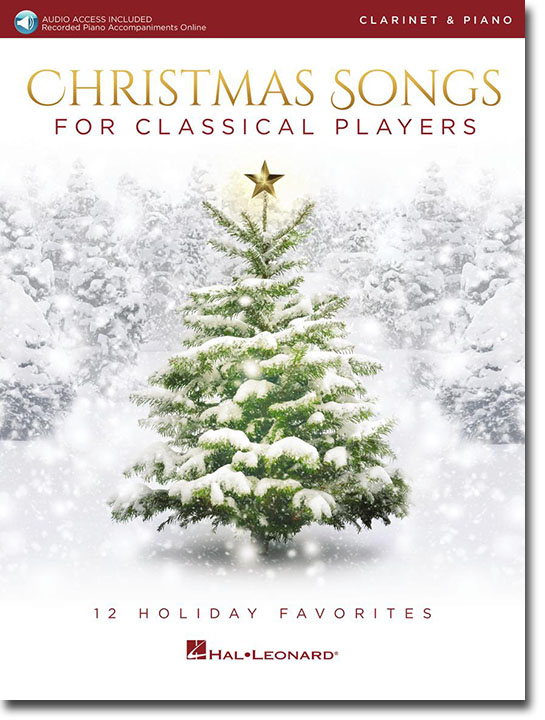 Christmas Songs for Classical Players Clarinet & Piano
