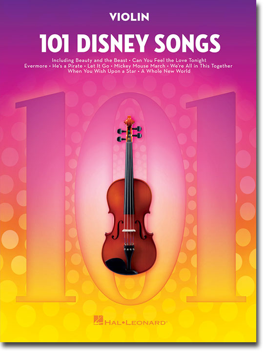 101 Disney Songs for Violin