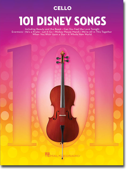 101 Disney Songs for Cello