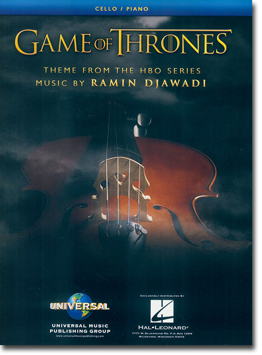 Game of Thrones Theme from HBO Series Music by Ramin Djawadi Cell／Piano