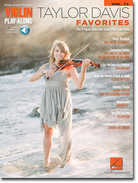 Taylor Davis Favorites Hal Leonard Violin Play-Along Volume 73