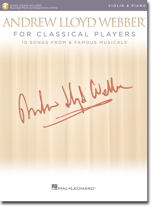 Andrew Lloyd Webber for Classical Players Violin & Piano