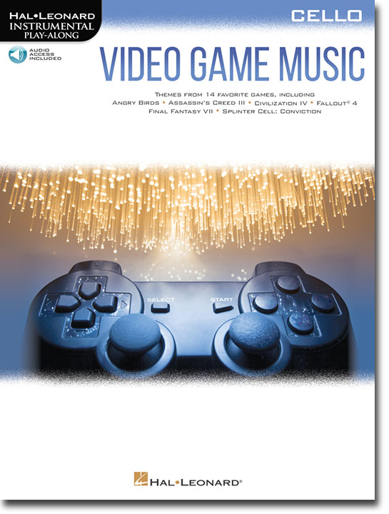 Video Game Music for Cello Hal Leonard Instrumental Play-Along