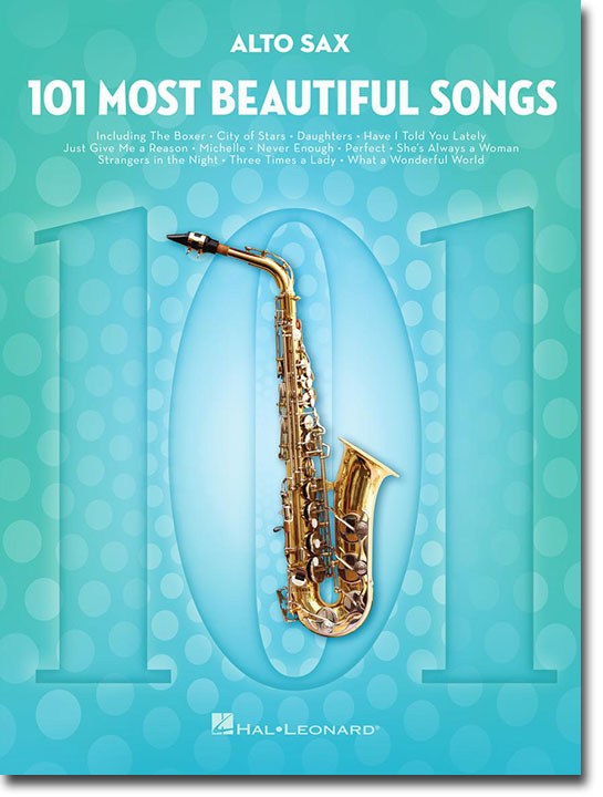 101 Most Beautiful Songs for Alto Sax