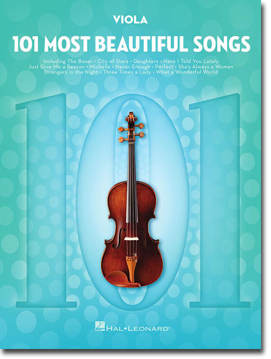 101 Most Beautiful Songs for Viola