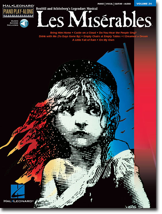 Les Miserables Hal Leonard Piano Play-Along Volume 24