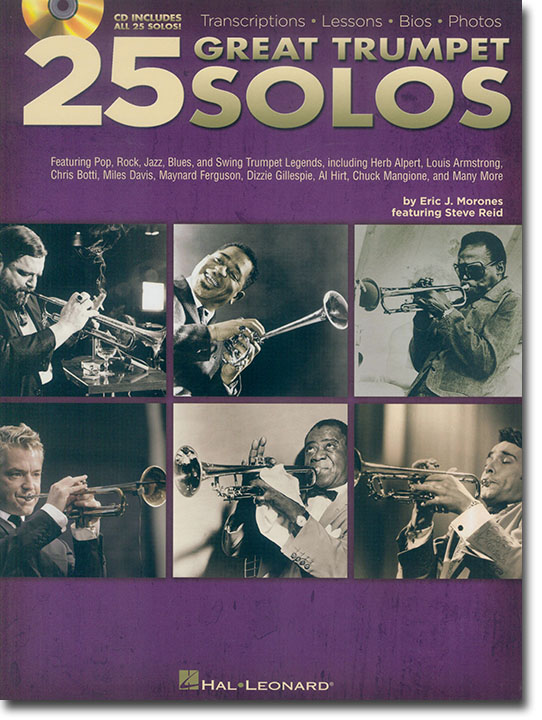 25 Great Trumpet Solos Transcriptions•Lessons•Bios•Photos
