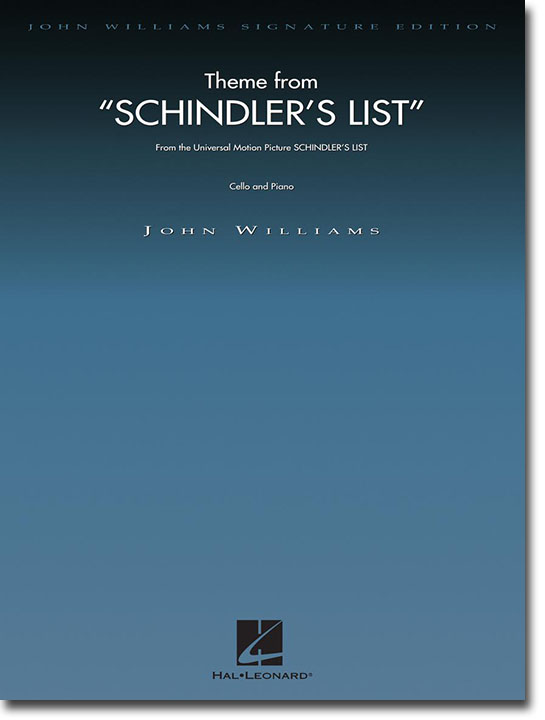 Theme from "Schindler's List" for Cello and Piano
