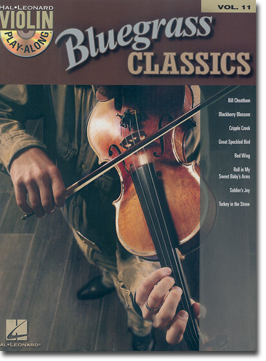 Bluegrass Classics Hal Leonard Violin Play-Along Volume 11