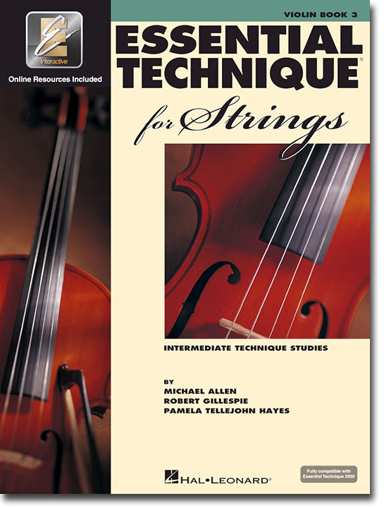 Essential Technique for Strings (Essential Elements Book 3) Violin Book 3 with EEi