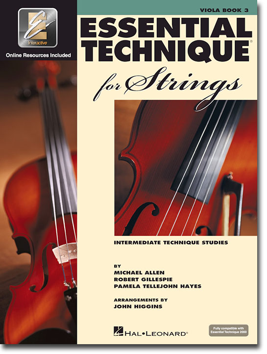 Essential Technique for Strings (Essential Elements Book 3) Viola Book 3 with EEi